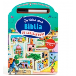 Biblia cu labirinturi - desenează și șterge